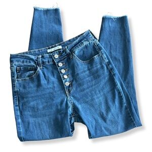 👖 KanCan High-Rise Button Fly Skinny Jeans | Size 11 / 29